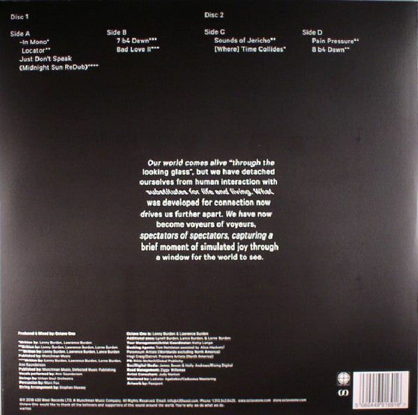 Octave One : Love By Machine (2x12", Album)