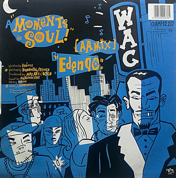 J.T. And The Big Family : Moments In Soul (12", Single, Dam)