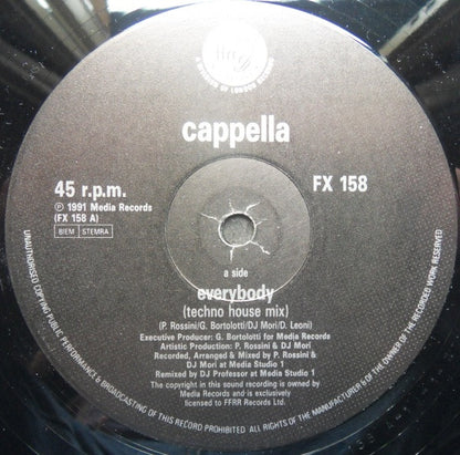 Cappella : Everybody (12")