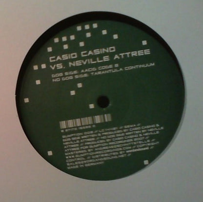 Casio Casino vs. Neville Attree : Tarantula Continuum (12")