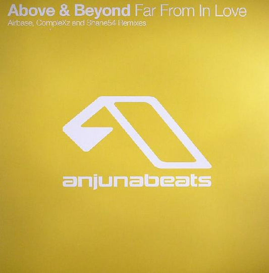 Above & Beyond : Far From In Love (Remixes) (12")
