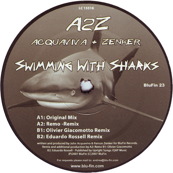 A2Z (3) : Swimming With Sharks (12")