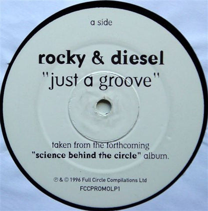 Rocky & Diesel / Sound Enforcer : The Science Behind The Circle - Album Sampler (12", Promo, Smplr)