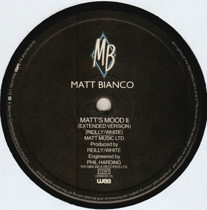 Matt Bianco : Half A Minute (12", Single)