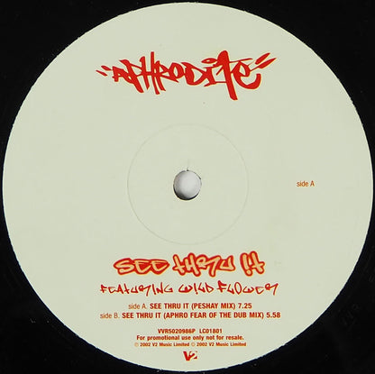 Aphrodite : See Thru It (12", Promo)
