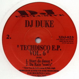 DJ Duke : Techdisco E.P. Vol. 6 (12", EP)