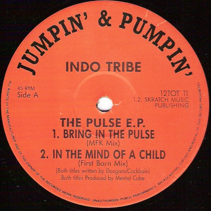 Indo Tribe & The Future Sound Of London : The Pulse E.P. (12", EP)