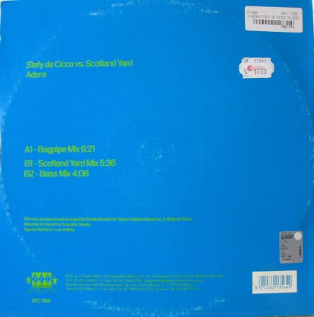 Stefy De Cicco vs. Scotland Yard : Adora (12")