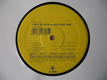 Stefy De Cicco vs. Scotland Yard : Adora (12")