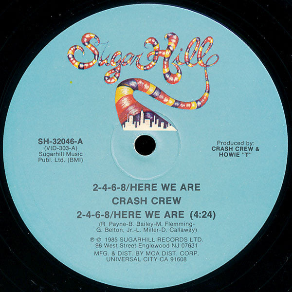 Crash Crew* : 2-4-6-8/Here We Are (12")