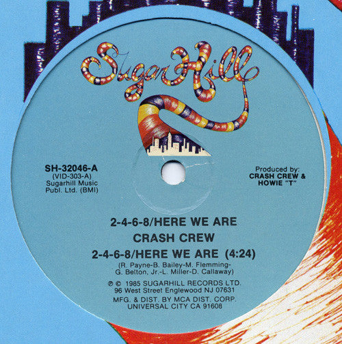Crash Crew* : 2-4-6-8/Here We Are (12")