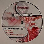 DJ V (3) & Rolla (2) : Bassline Meets 4x4 EP 2 (12", EP)