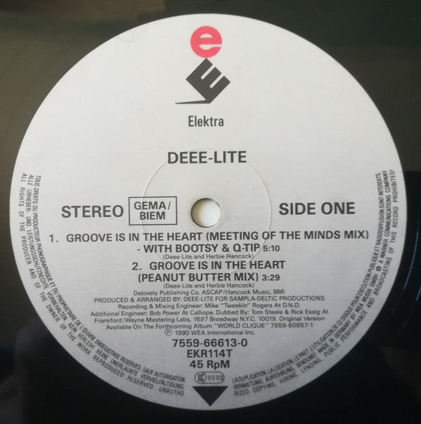 Deee-Lite : Groove Is In The Heart (12", Maxi)