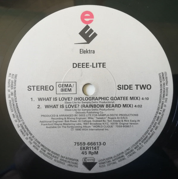 Deee-Lite : Groove Is In The Heart (12", Maxi)