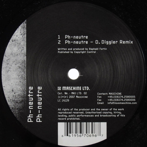 Ph-Neutre : Ph-Neutre (12")