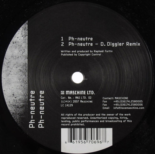 Ph-Neutre : Ph-Neutre (12")