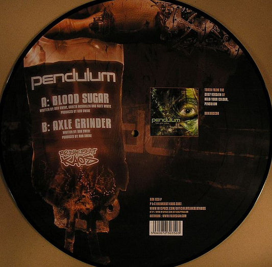 Pendulum (3) : Blood Sugar / Axle Grinder (12", Pic)