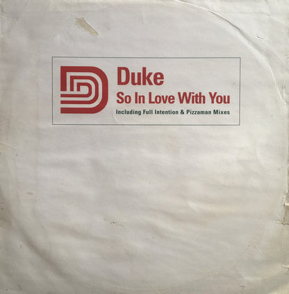 Duke : So In Love With You (12", Promo)