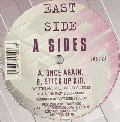 A-Sides : Once Again / Stick Up Kid (12")