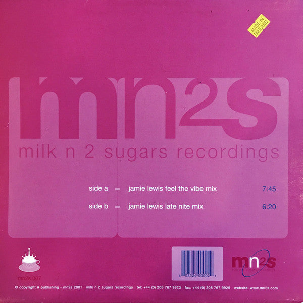 The Demetrios Project : Feel Alive (The Jamie Lewis Mixes) (12")