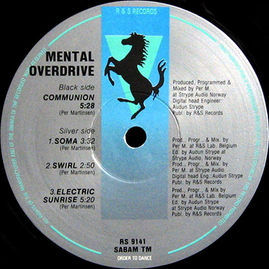 Mental Overdrive : The Second Coming (12", Gen)