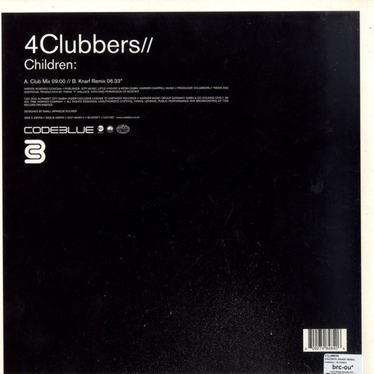 4Clubbers* : Children: (12")