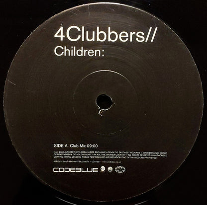 4Clubbers* : Children: (12")