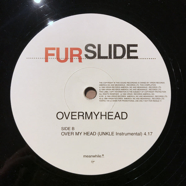 Furslide : OVERMYHEAD (12", Promo)