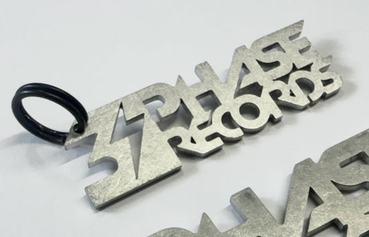 3 Phase Records Limited Edition Keyring